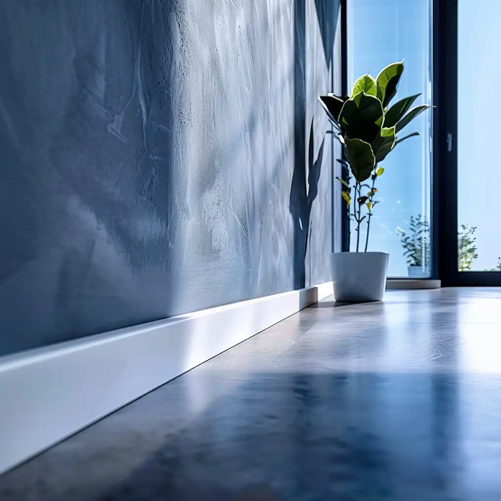 Creëer een moderne look met plakplinten